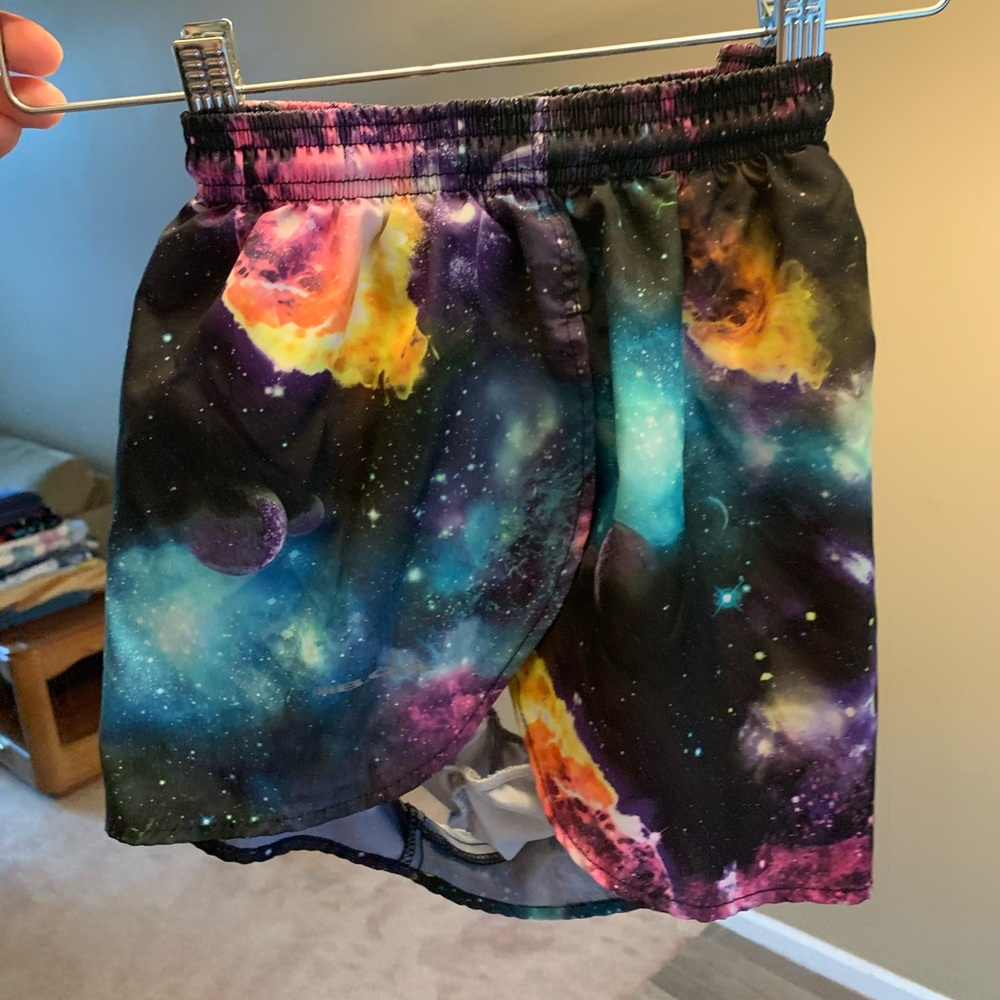 BOA MENS 1" SPLIT SHORT- GALAXY - LARGE - USED